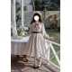 Miss Point Forest Picture Book 3.0 Lantern Sleeve Short and Long Sleeve OP(Reservation/3 Colours/Full Payment Without Shipping)